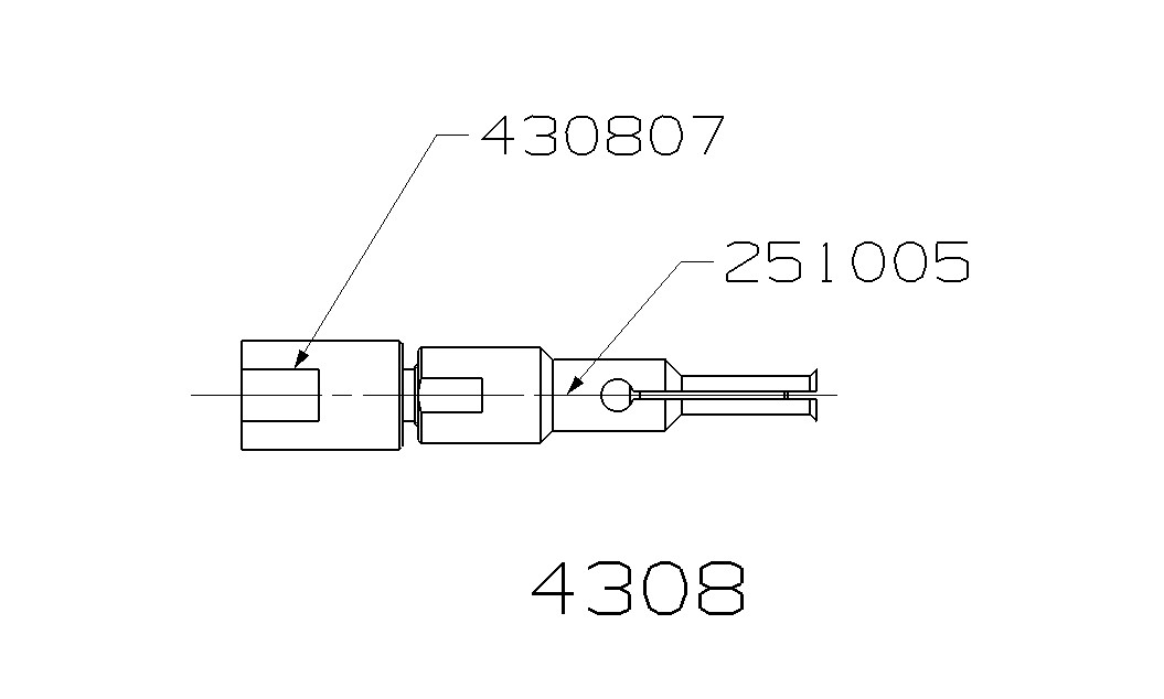 EXTRACTOR DE PINZA INTERIOR FORZA SERIE 4300
